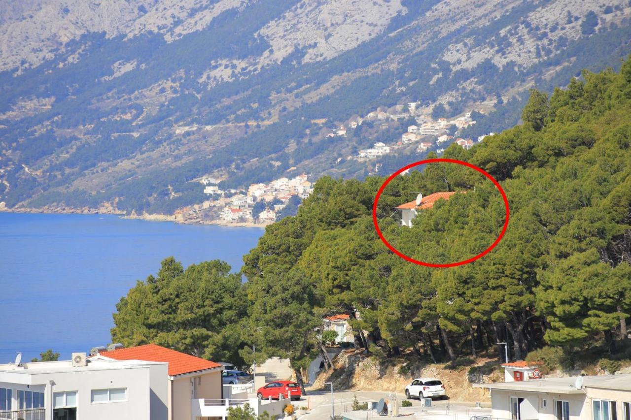 Rooms With A Parking Space Brela, Makarska - 17281 Exterior photo